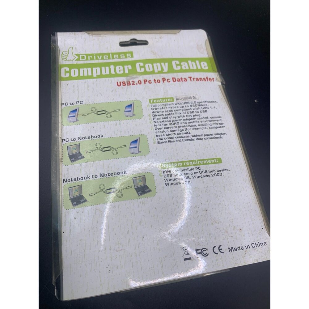 USB 2.0 Computer Copy Cable - Picture 2 of 2